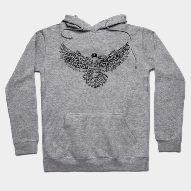 Crazy bird Hoodie by senkova